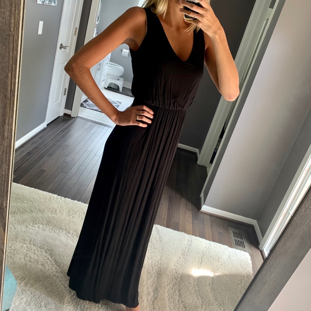 BRAND NEW Lush Black Maxi Dress